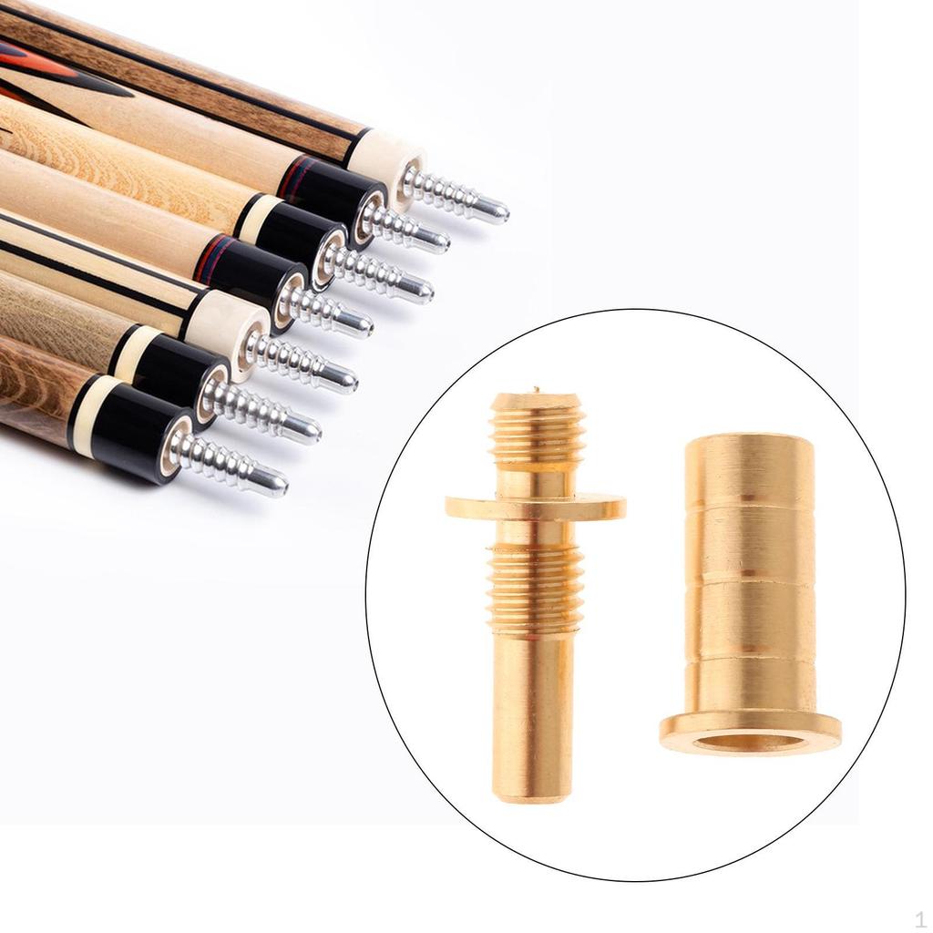 Pool Cue Joint Screw Billiard Screws Easy To Install and Remove Stick Hardware