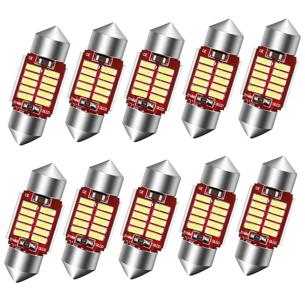 

Светодиодная лампа салона NAKOBO T10 x 31мм, Стабильный поток, 12-24В, Встроенный канселлер, Неполярная, 2Вт, T10*31MM