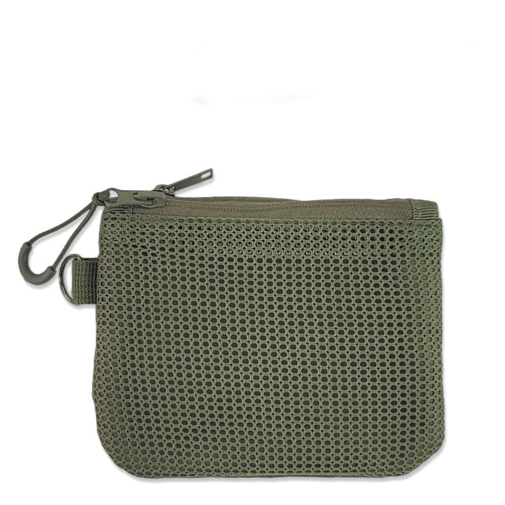 

Мини-кошелек для монет конфетного цвета в корейском стиле, прозрачная косметичка, легкая сетчатая сумка для хранения, для девочки Green