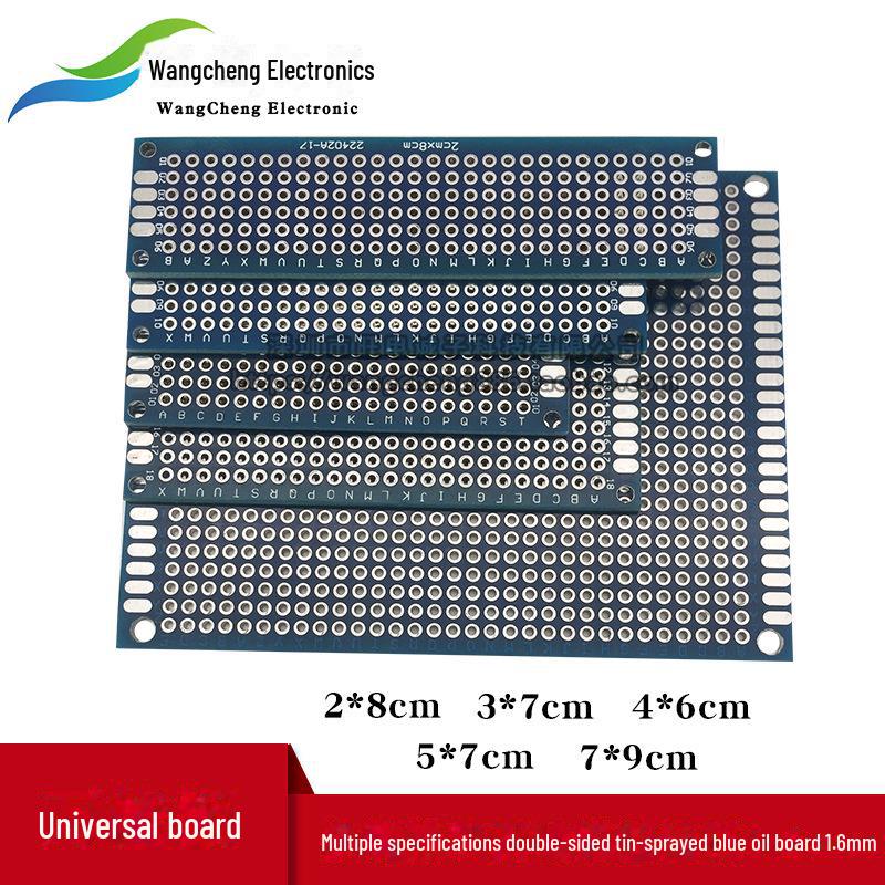 

Експериментальна дошка з ЧПУ з двостороннім епоксидним напиленням Blue Oil (Багаторозмірний) 2*8 синій