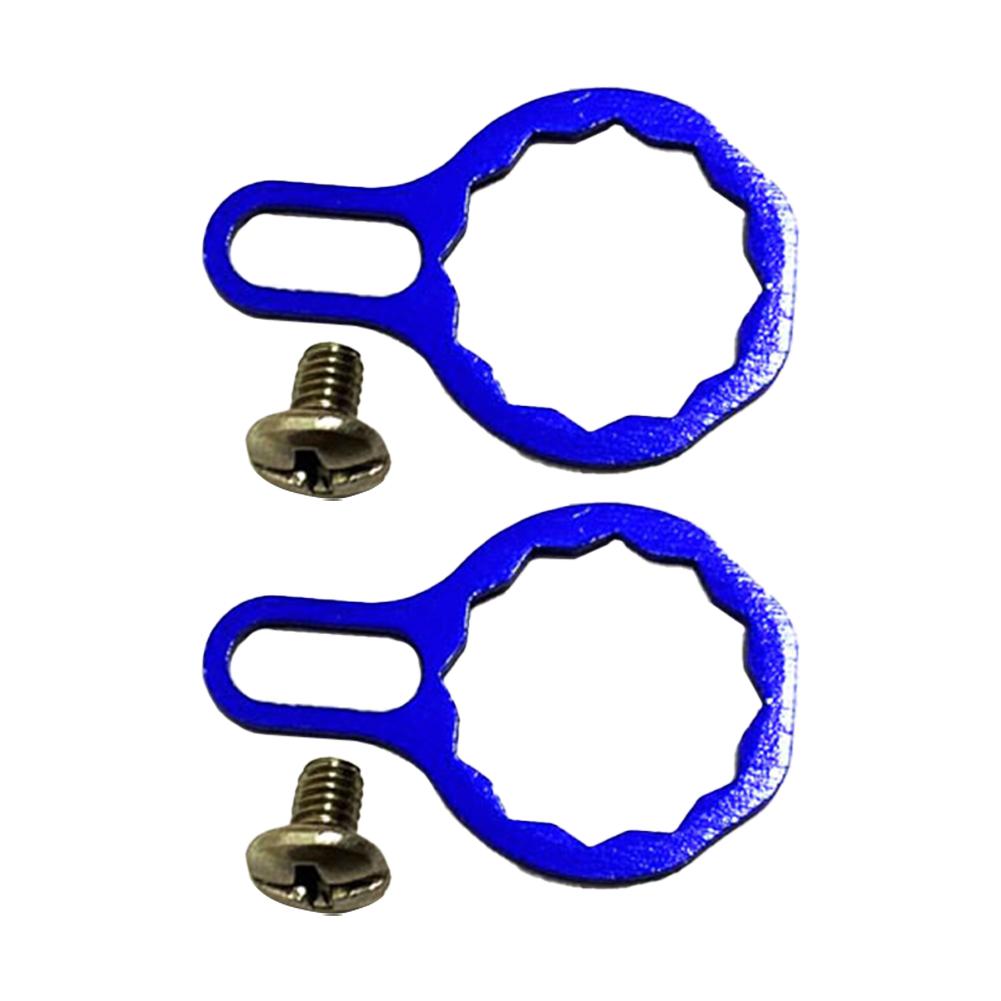 Brand Fishing Water Drop Wheel Locking Plate Screw Nut A P Fishing Reel Nut синий