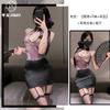 Sexy lingerie season end sexy empty neck cheongsam nightclub spice girl hip skirt pure desire
