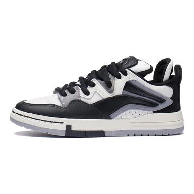 Li Ning We I Pro Panda Comfortable Soft Elastic Skateboard Culture Non-Slip Wear-Resistant Lightweight Low-Top Skate Shoes Women Skate Shoes AECS064-1