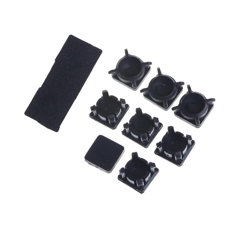 9PCS/Set For PS3 Slim 3000 2000 Replacement Plastic Button Feet Screw Cap Cover '
