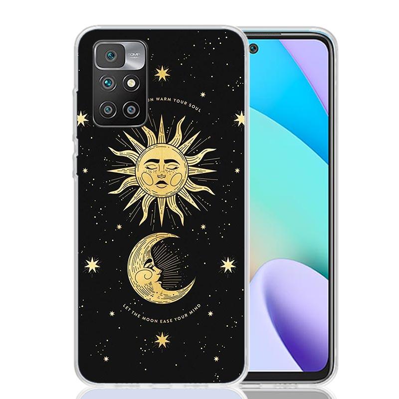 Witches Moon Tarot Mystery Totem Phone Case For Xiaomi Redmi 12C 13C 14C 12 13 10 10A 10C 9 9A 9C 9T 8 8A 7 7A 6 6A K70 K60 K40