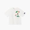 MQD Boys' Pure Cotton Cartoon Short-Sleeve T-Shirt