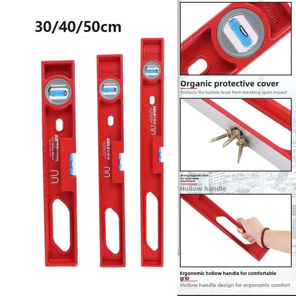 30/40/50cm Level Ruler High-Precision Measurement Spirit Level Angle Finder Household