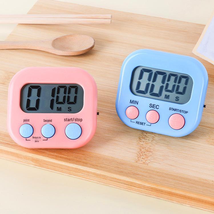 Multifunctional Kitchen Timer with Large Screen - Countdown & Stopwatch