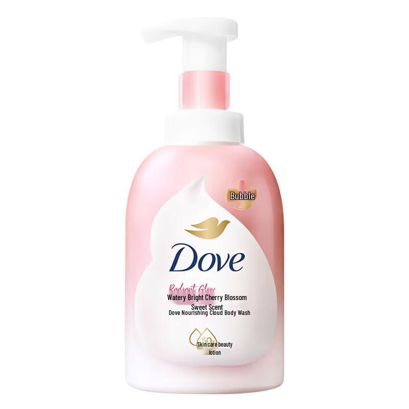 Dove Cherry Blossom Sweet Scent Foaming Body Wash