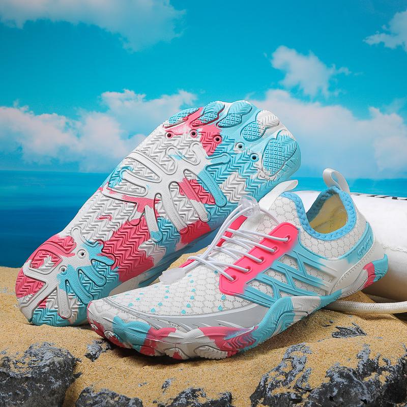 Couple Beach Shoes Lightweight Non Slip Suitable Water Wading Snorkeling Surfing Seaside Vacation Travel Stream Tracing Shoes
