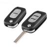 2/3 κουμπιά Remote Flip Car Shell Case Fob κάλυμμα για αξεσουάρ αυτοκινήτου Renault Clio Megane Kangoo 2 Modus VA2 Blade