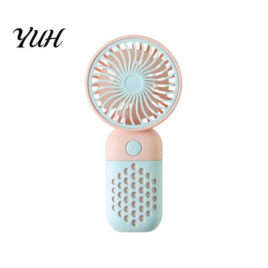 Fast Cooling Handheld Fan Electric Low Noise One-button Switch USB Mini Rechargeable Travel-friendly Portable Personal Air Conditioner