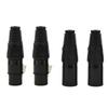 10Pairs Microphone Audio Connectors XLR 3 Pin Male/Female for DMX Applications