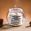 Large Transparent Food Grade Plastic Jar for Tea, Chinese Medicine, Dried Tangerine Peel, Candy, Biscuits, and Snacks Storage
