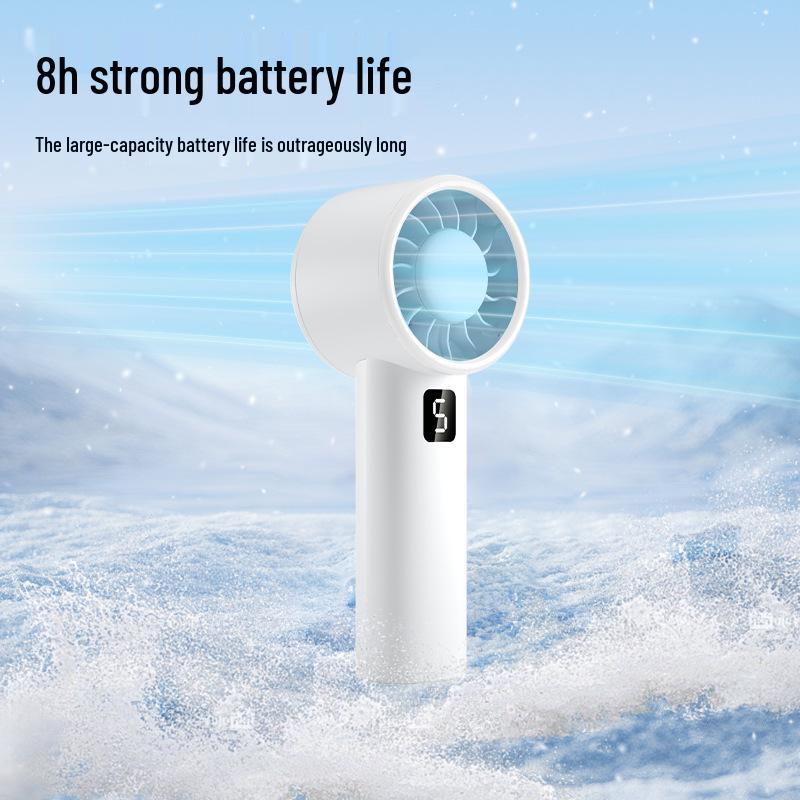 Southeast Asia High-Speed USB Rechargeable Mini Handheld Fan for Students 1200mAh