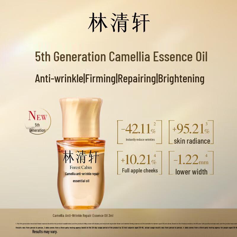 

Lin Qingxuan Camellia Repair Anti-Wrinkle Skincare Trial Set