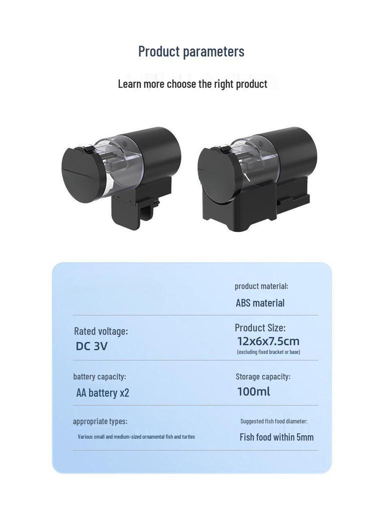 Smart Automatic Feeder for Fish & Turtles
