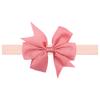Children's headband, solid V-shaped ribbon, dovetail baby bow headband 21 colors
