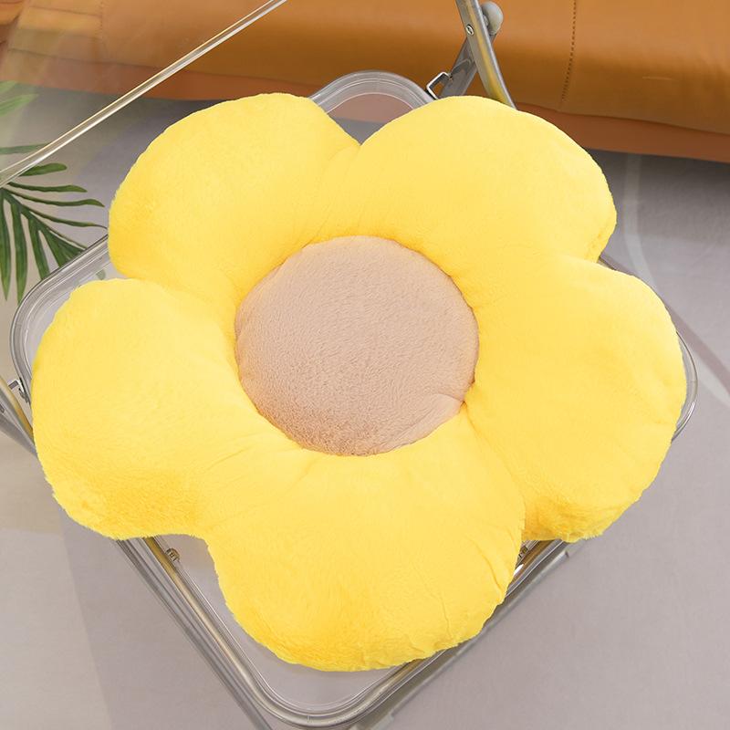 Daisy Flower Cushion Plush Toy Bedroom Sofa Bay Window Cushion Office Student Sedentary Chair Cushion