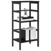 Bookshelf Black Oak Effect 40 x 29.5 x 81 cm