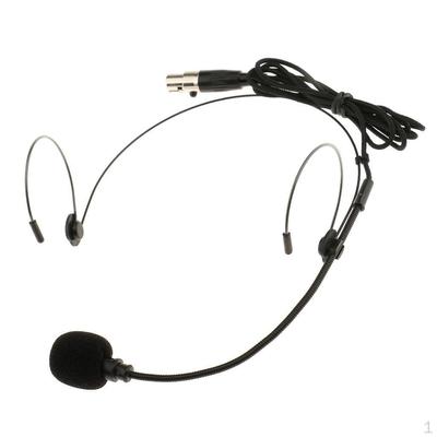 3-poliges XLR-3,5-mm-Teleskop- und faltbares Mini-Headset-Mikrofon
