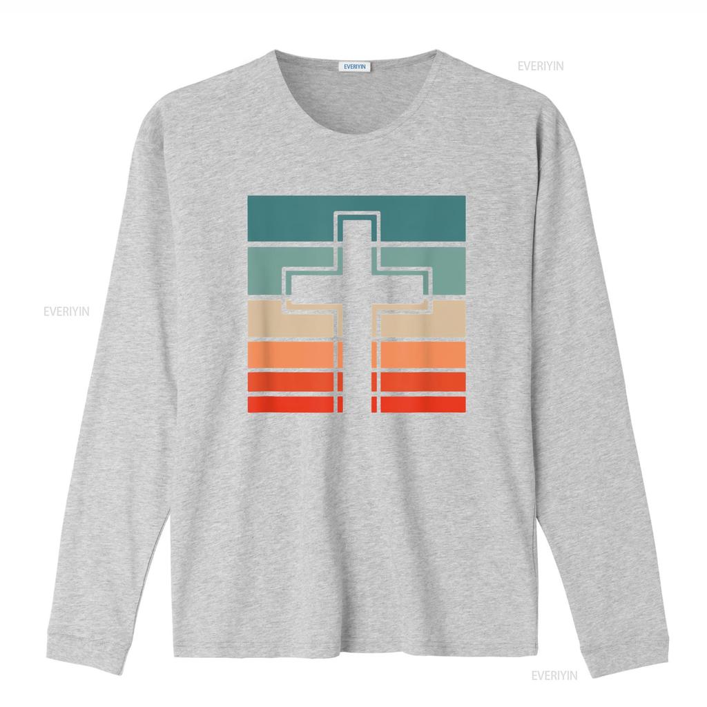 Jesus Cross Retro Style Vintage T Shirt vintage Washed Top For Everyday Wear Stylish Soft Comfortable graphic Stretched fashion