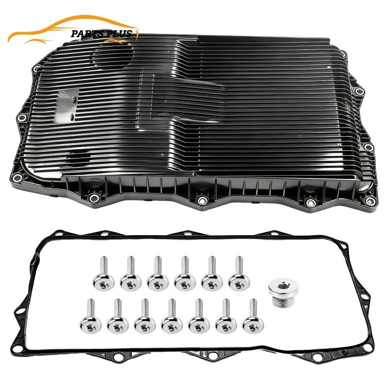 68233701AC Getriebeölwanne mit Dichtung und Ablassschraube für Jeep Grand Cherokee Dodge Ram 1500 2500 3500 2013-2021