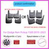 Für Dodge Ram Pickup 1500 DT 2019 ~ 2024 2020 2024 Auto Rad Kotflügel Vorne Hinten Kotflügel Schlamm Flap Schutz Klappe Splash auto Zubehör