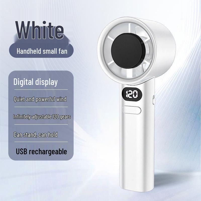 Compact High-Speed USB Rechargeable Handheld Fan Handheld Small Fan фото