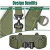 Tactical Battle Belt Military Airsoft Waist Band Thickened Widened Multi-purpose Adjustable Quick Release Buckle Outdoor Hunting