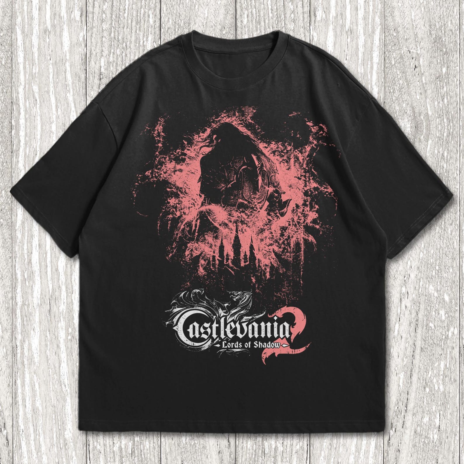 Gabriel Belmont T-Shirt, Castlevania: Lords of Shadow 2 Shirt | Vintage Gamer Shirt | Dark Fantasy Streetwear | Unisex Fan Gift | Cotton Tee 2XL