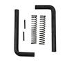 Pack of 2 New Trailer Gate Spring Latch Kit 819T For Carry-On Utility Trailers