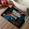 Back To The Future Long Rugs Cheaper Anti-slip Modern Living Room Balcony Printed Bedside Area Rugs