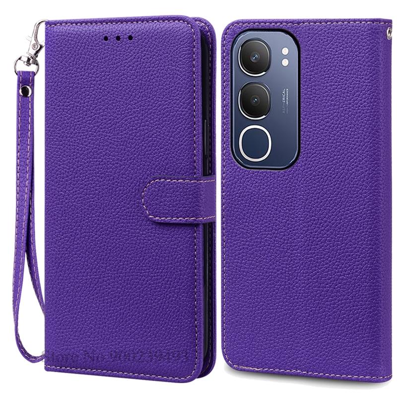 Pentru Husă Vivo Y19S Portofel Carte Husă din Piele Pentru Husă Telefon Vivo Y19S Husă Tip Flip Protecție Spate Coque Fundas Carcasă