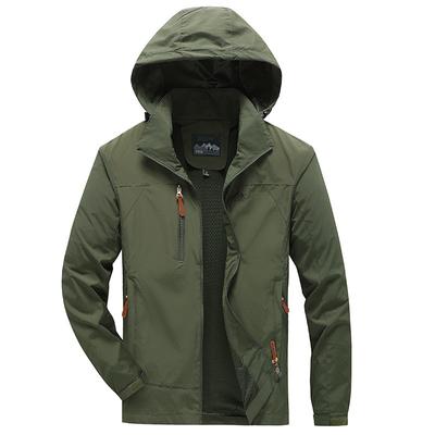 Frühlings- und Herbstjacke Herrenjacke Europäischer und amerikanischer Trend Casual Herrenjacke Herren