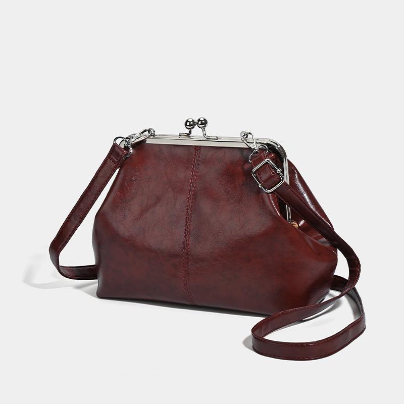 

Япония и Южная Корея однотонная сумка-клипса модная новая универсальная сумка-тоут для поездок на работу сумка-ведро сумка через плечо сумка-мессенджер красный