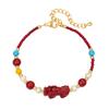 Luxe Cinnabar Pixiu & Zoetwaterparel Armband Ketting in Chinese Stijl