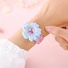 Cute 3D Flower & Butterfly Watch with Soft PVC Case - Youngsters's Learning Clock, Analog Quartz Movement Wristwatch for &, - (Low Voltage)