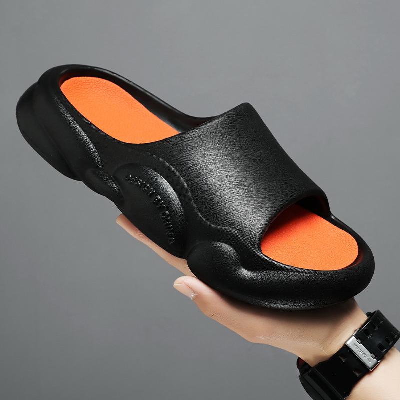 Móda 2024 léto pánské a dámské pantofle nové protiskluzové sandály chůze ležérní plážové boty žabky měkká podrážka párové boty