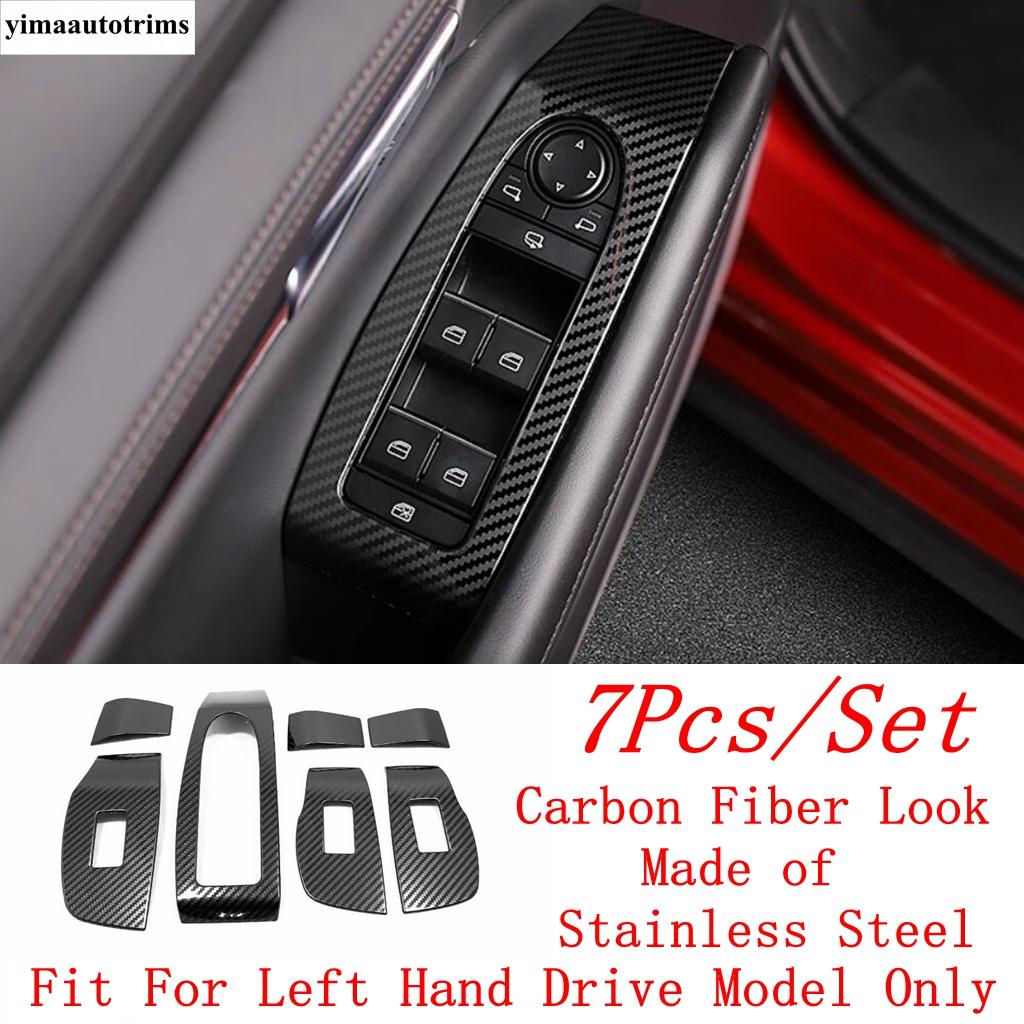 Car Inner Door Armrest Window Glass Lift Switch Button Panel Cover Trim Accessories For Mazda 3   - 2025 / CX-30  - 2025