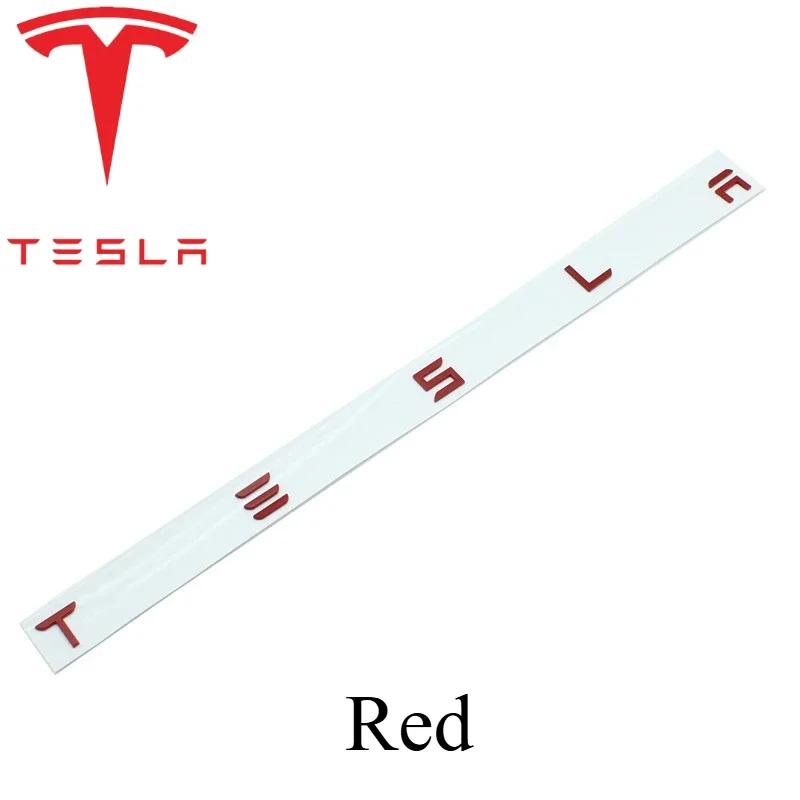 

Автомобильная наклейка Tesla Наклейка с логотипом Tesla для автомобиля Передний Задний Черный Для Tesla Model 3 Y Автомобиль Задний багажник Логотипы Декор Рулевого колеса Mo