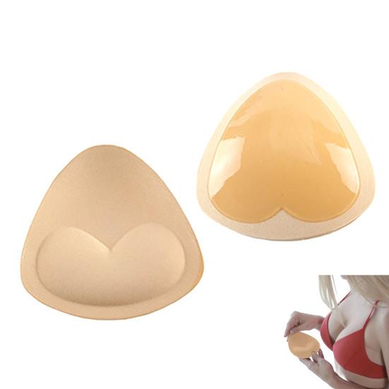 1 Pair Women Chest Pad Sweat-proof Anti-slip Invisible Thin Breathable Thickened Breast Support Sticky Pasties Nipple Covers Strapless Bra