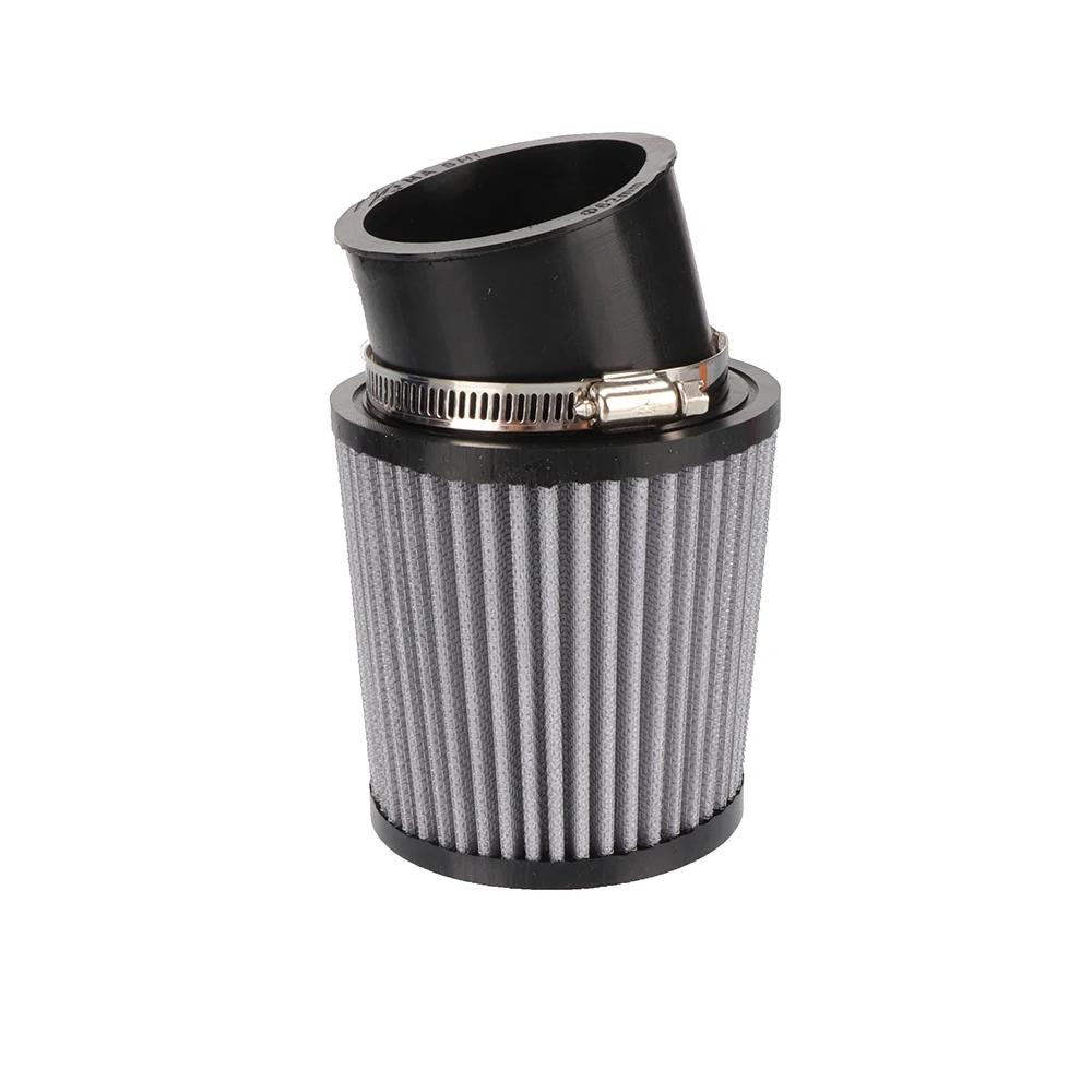 Air Intake Filter 62mm Air Filter Motorcycles Air Intake High Flow Vent Cover for GX160 GX200 Mini Bike Go Kart Motorbike