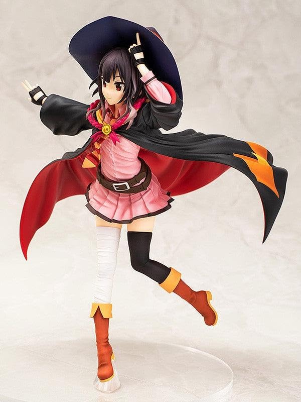 CAworks Blessing On This Wonderful Legend of Crimson Megumin School Uniform Scale Plastic Painted Complete Figure KonoSuba God's World! Ver. 1/7