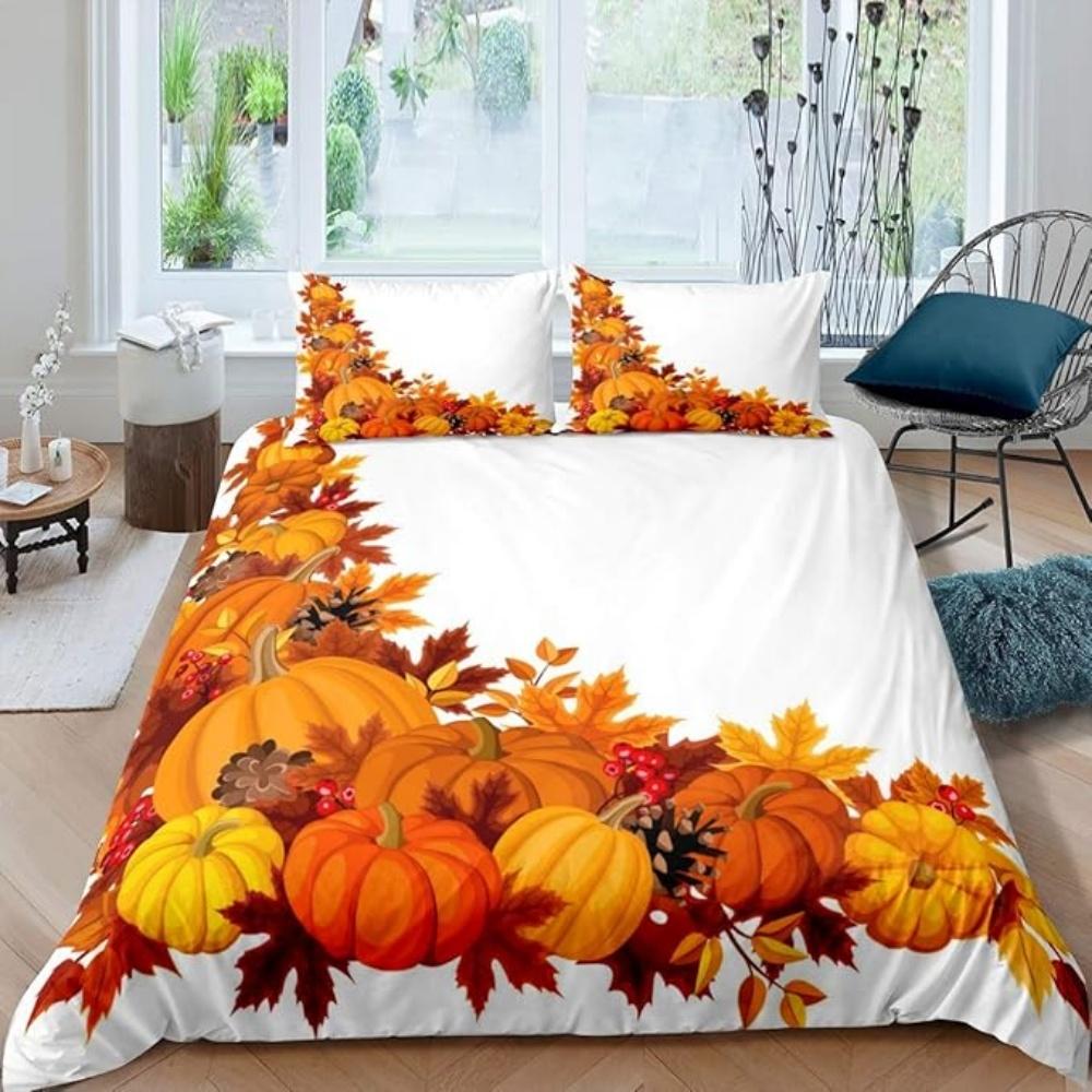 Christmas Halloween Simple Style Bedding Sets Festival Decorations Queen/king Size for All Age Duvet Cover Without Pillowcases