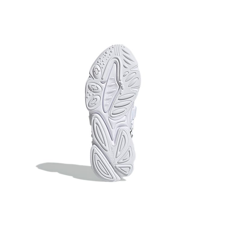 Adidas Originální sandály řady Ozweego, pohodlné, ležérní plážové sandály, unisex sandály, bílé H67276