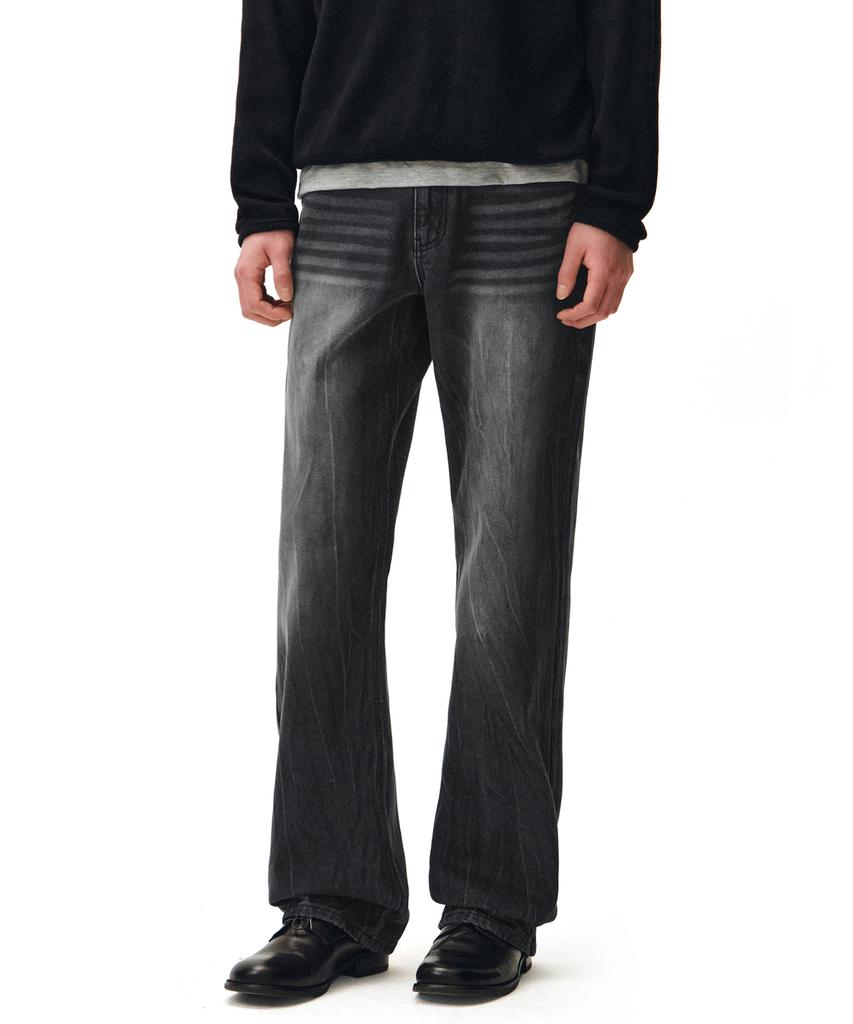 DECET Dawn Semi Wide Jeans Dcpt002Crblack2