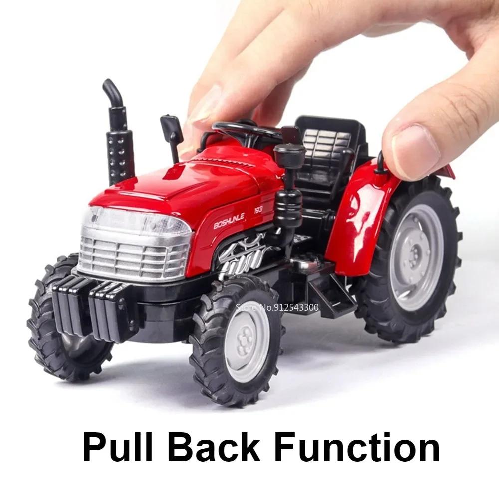 1:Model traktoru 32 měřítko Hračka Auto Slitina Tělo Vysoká Simulace Zemědělské Vozidlo Modely Zvuk Světlo Sběr Dárky Kluci