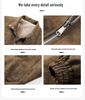 Men's Suede Jacket with Fleece, Thickened Stand-Up Collar - Trendy Warm Autumn/Winter Casual Jacket for Young Men