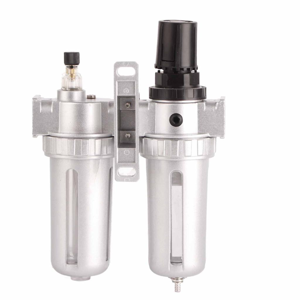 Air Filter Water Trap Set Source Processor Pressure Regulator Pneumatic Component Oil Separator